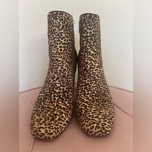 Magnets for Compliments Dolce Vita Women's Cyan Calf Hair Bootie Dark Leopard